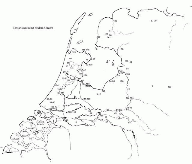 Tertiarissen in het bisdom Utrecht